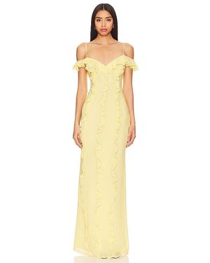 Lovers + Friends Marisol Gown - Yellow