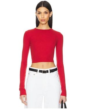 Cotton Citizen Verona クロップシャツ - レッド