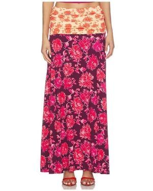 Susmie's Flora Skirt - Red