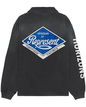 Represent Sweater Mit Zipper Am Ausschnitt - Schwarz