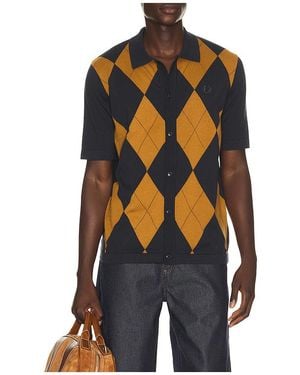 Fred Perry Hemd - Blau