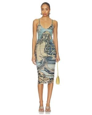 Tyler McGillivary Mermaiden Ruffle Dress - Multicolour