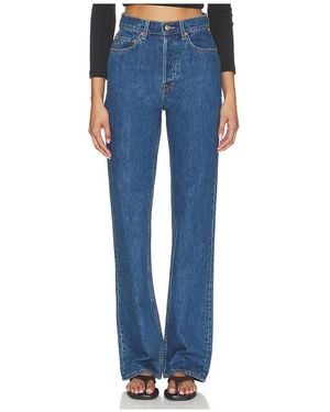 GRLFRND Graham High Rise Straight - Blue