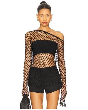 Lovers + Friends Bryna Off-Shoulder Top - Black