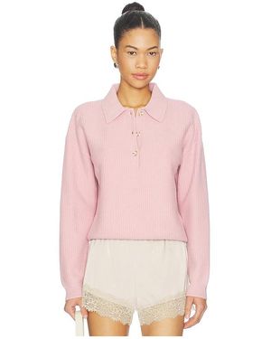 Varley Polo-Strickpullover Marlie - Pink