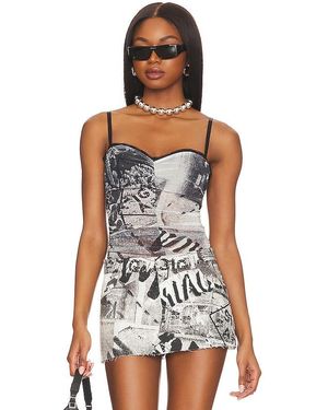 Miaou Renzo Tube Top - White