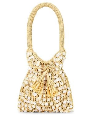 BTB Los Angeles Bolsa Mini Santiago En Color Bronce Talla - Blanco