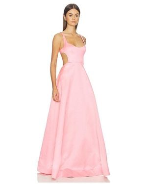 strapless open back dress Love Divine One-Shoulder Double Strap Mini Dress Lace Blush
