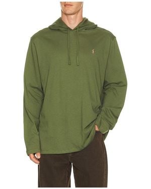 Polo Ralph Lauren Long Sleeve Hooded T-Shirt - Green
