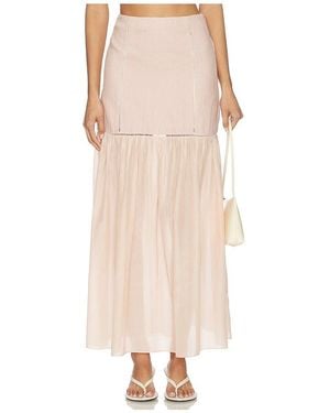 Hevron Amalie Skirt - Natural