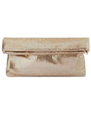 OLGA BERG Clem Oversized Clutch - Natural