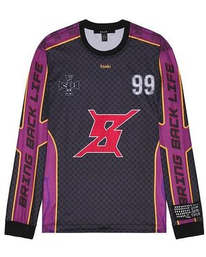 Ksubi Stinger Long Sleeve Moto Jersey - Multicolour