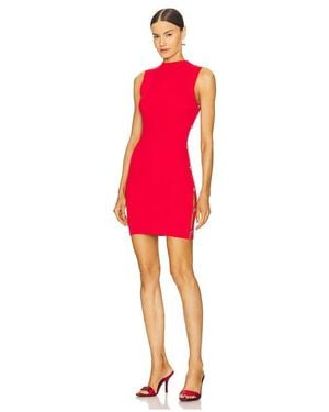 Muma World Knit Mini Dress - Red