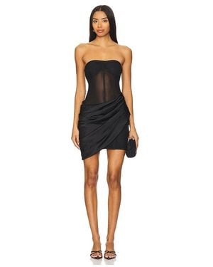 Misha Iris Mini Dress - Black