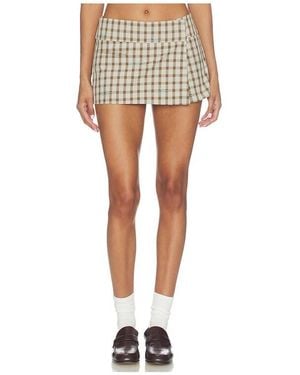 Sandy Liang Pomme Skort - Brown