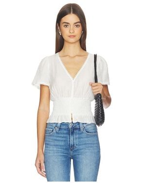 PAIGE Bluse Rive - Blau