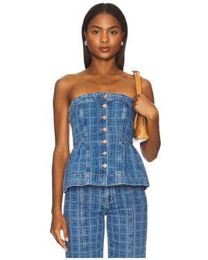 Damson Madder Eloise Top - Blue