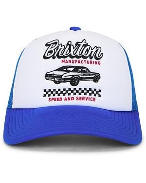Brixton Sombrero Speed En Color Azul Talla