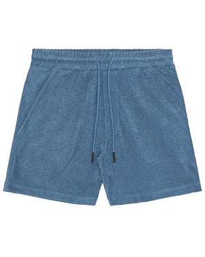 Oas Coronet Terry Shorts En Color Azul Talla (También En M, S, Xl/1X)