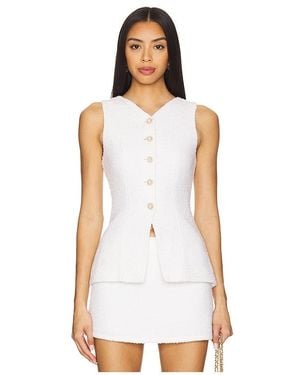Lovers + Friends Schuyler Top - White