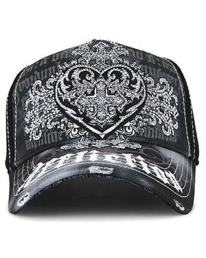 Affliction Sombrero Na En Color Negro Talla