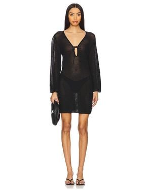 Seafolly Mesh Knit Cover Up - Black