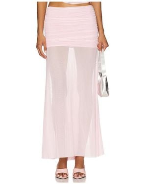 Amanda Uprichard X Revolve Leo Skirt - Pink
