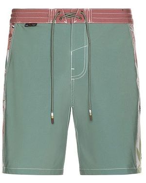 Dark Seas Conway Boardshort - Green