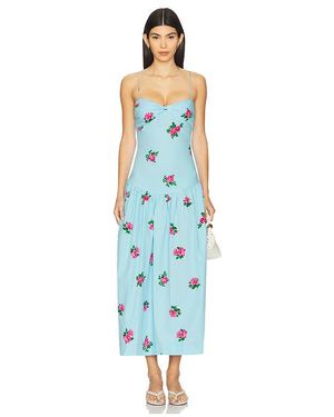 SWF Midi-Kleid Dress - Blau