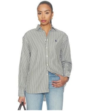 Polo Ralph Lauren Cotton Long Sleeve Blouse - Multicolor