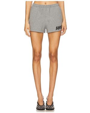 Alexander Wang Graphic Running Short - Grau
