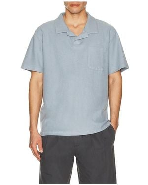 Rhythm Polohemd Vintage - Blau