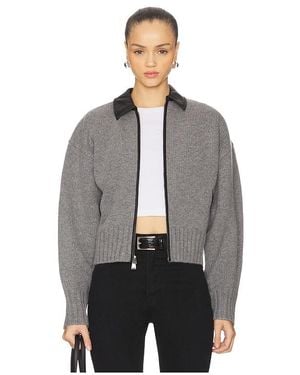 Jonathan Simkhai Cardigan Mit Reissverschluss Zofia - Grau