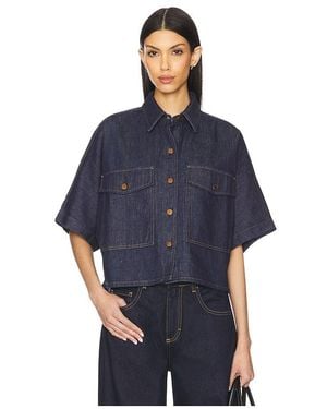 Agolde Hemd Taron - Blau