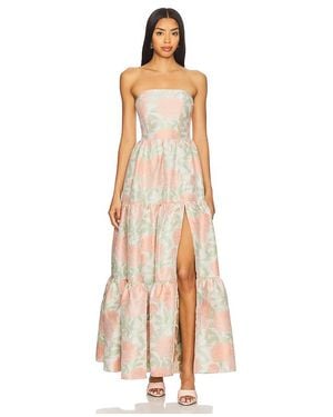 Elliatt X Revolve Jacquard Gown - Natural