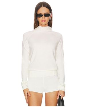 geel Shelly Hoodie - White