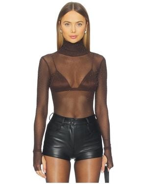 AFRM Milo Dew Drop Bodysuit - Black
