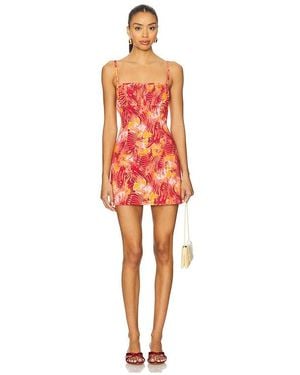 Free People Kerri Mini Dress - Orange