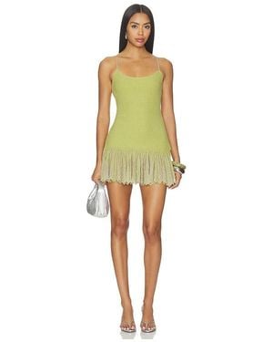 Jaded London Vestido Knit En Color Verde Talla (También En Xs, S) - Amarillo