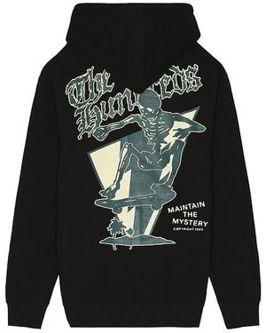 The Hundreds Capucha Con Cremallera Skull Mountain En Color Negro Talla (También En Xl/1X)