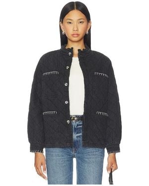 seventy + mochi Quilted Pablo Jacket - Blue