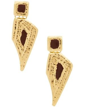 Deme by Gabriella The Amy Earrings - Mettallic