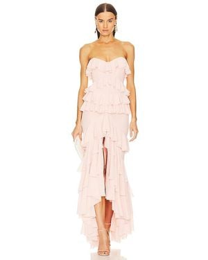 Michael Costello X Revolve Oleksandra Gown - Pink