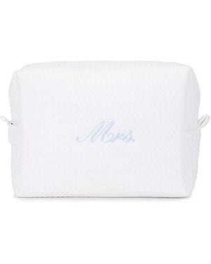 Abode Mrs. Waffle Pouch - White