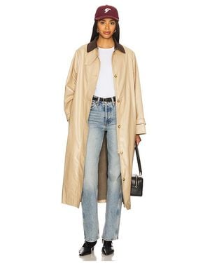 Still Here Kent Trench Coat - White