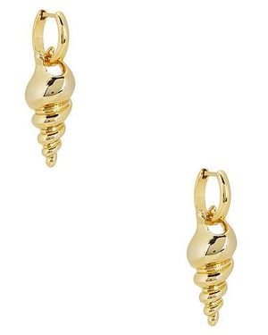 Roxanne Assoulin Conch Earrings - Metallic