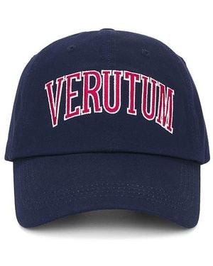 VERUTUM Lettering Cap - Blue