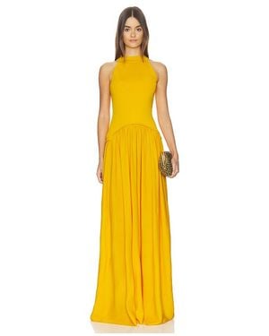 Solid & Striped The Isola Dress - Yellow