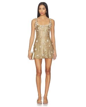 Rachel Gilbert Solana Mini Dress - Natural