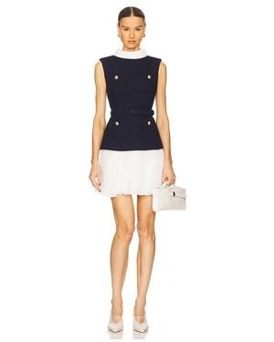 Self-Portrait Mini Dress - Blue
